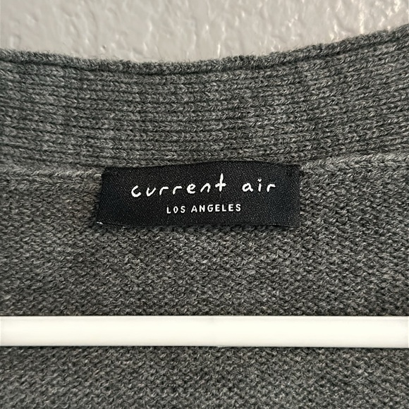 Anthropologie Current Air Shag Knit Sleeveless Sweater Cardigan Vest in Small - Picture 5 of 5